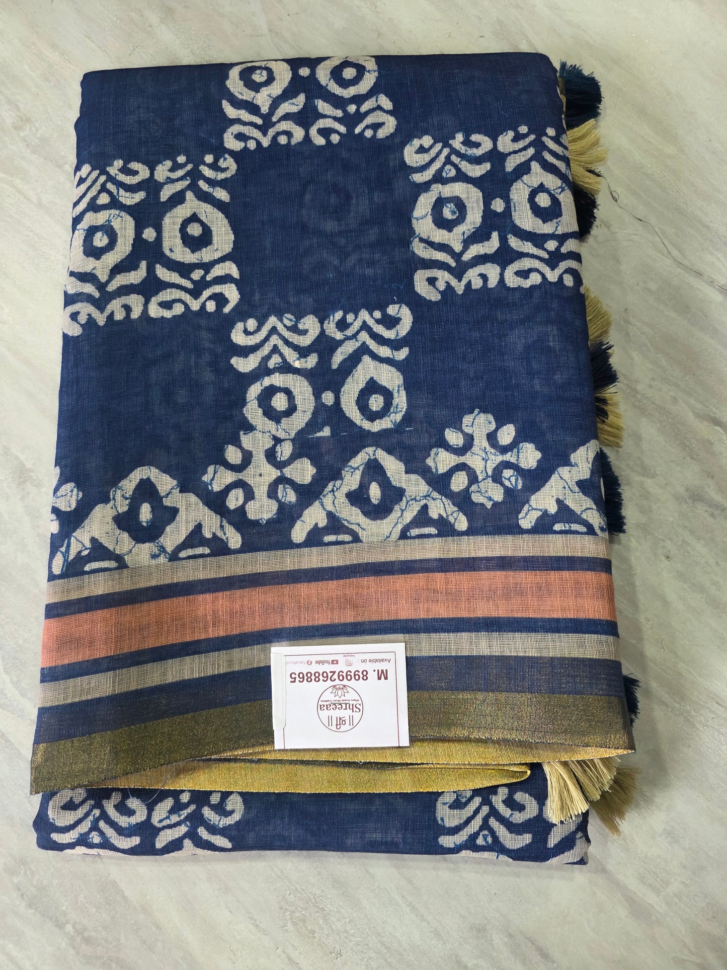Designer Wear Linen Saree || A386 || 650 ||