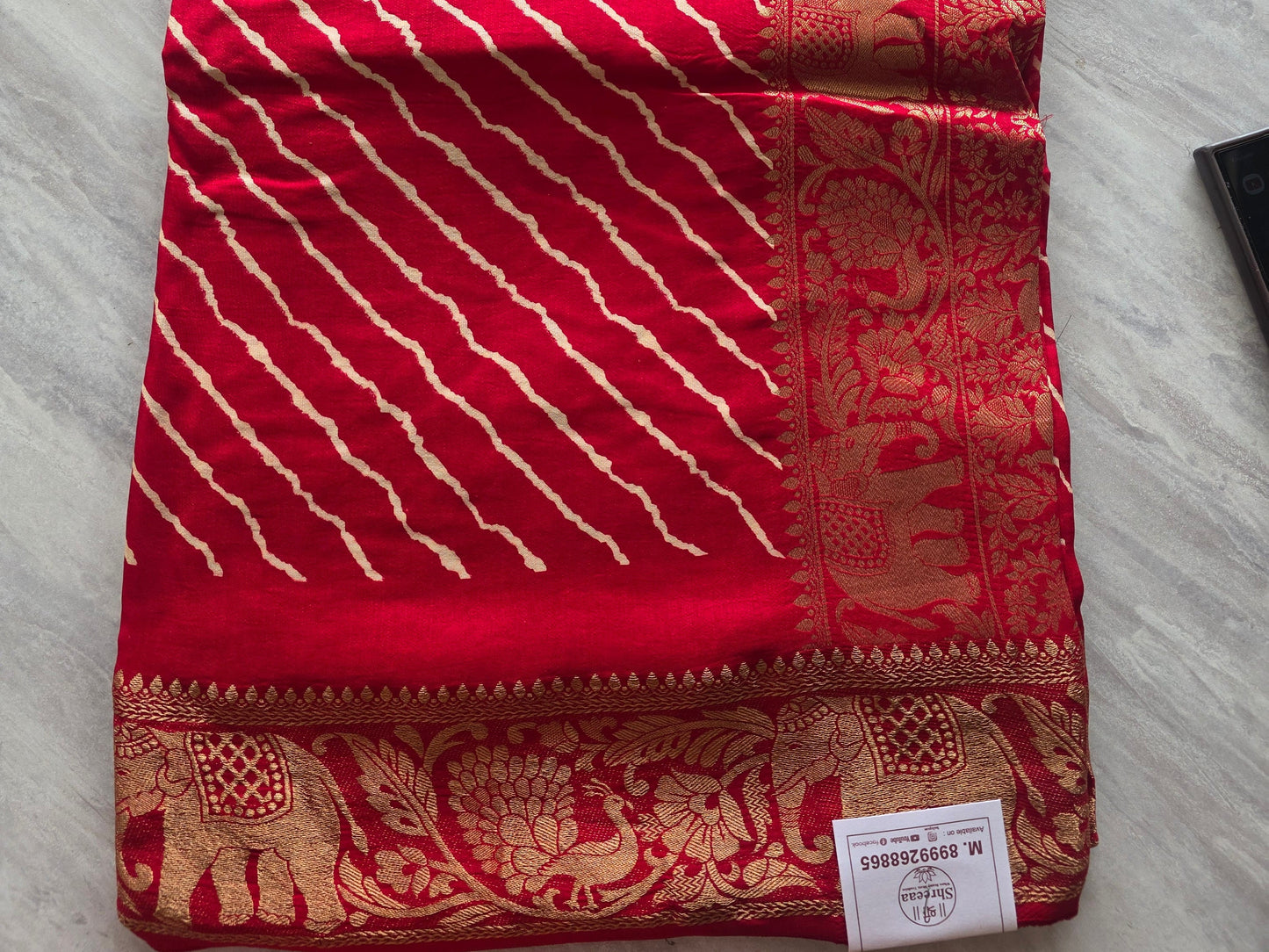 Lehariya Silk saree ||A392||2420
