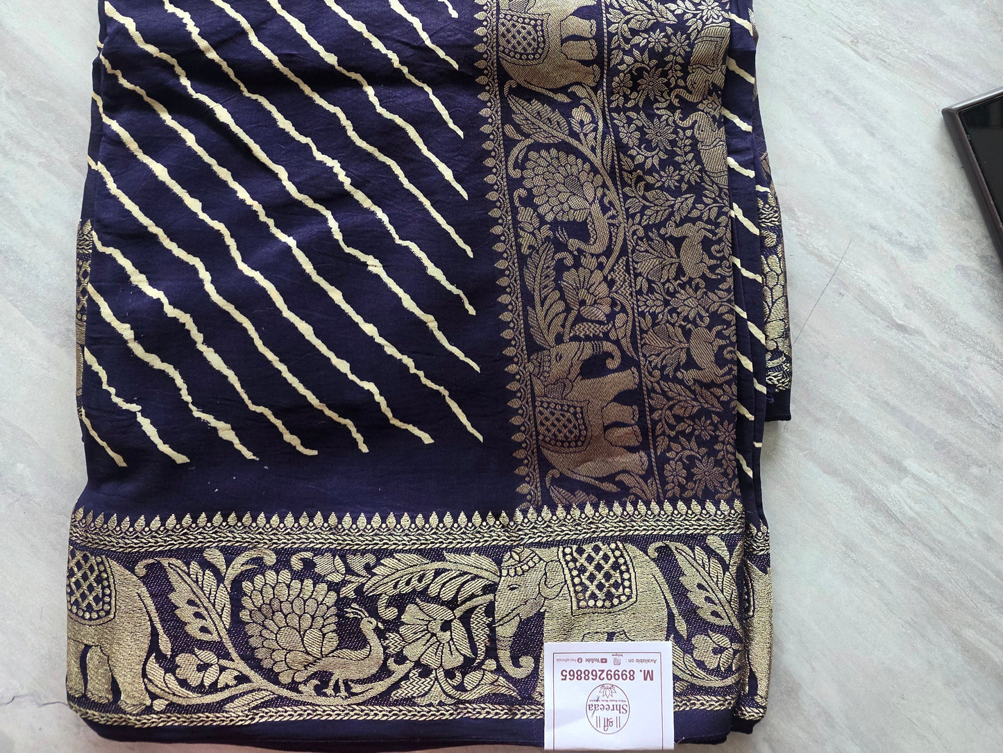 Lehariya Silk saree ||A392||2420