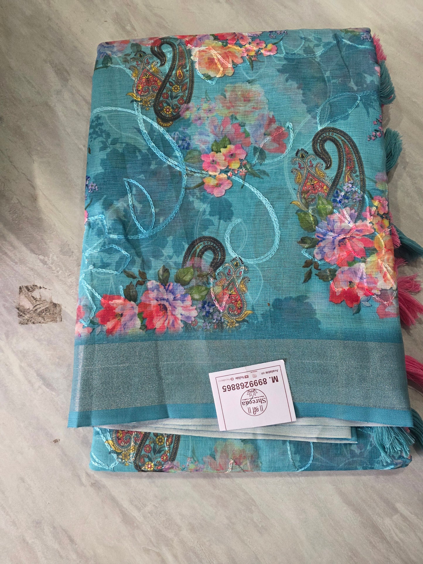 Dailywear Weaving Linen Saree ||A388 || 750 ||