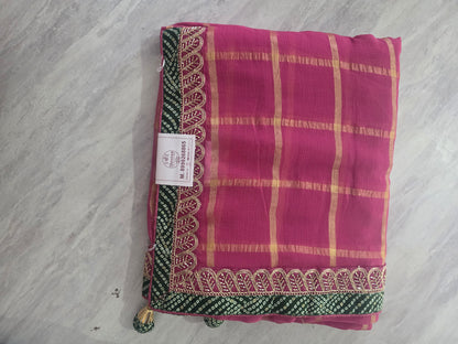 Printed Ghatchola Dailywear saree||A406||1400
