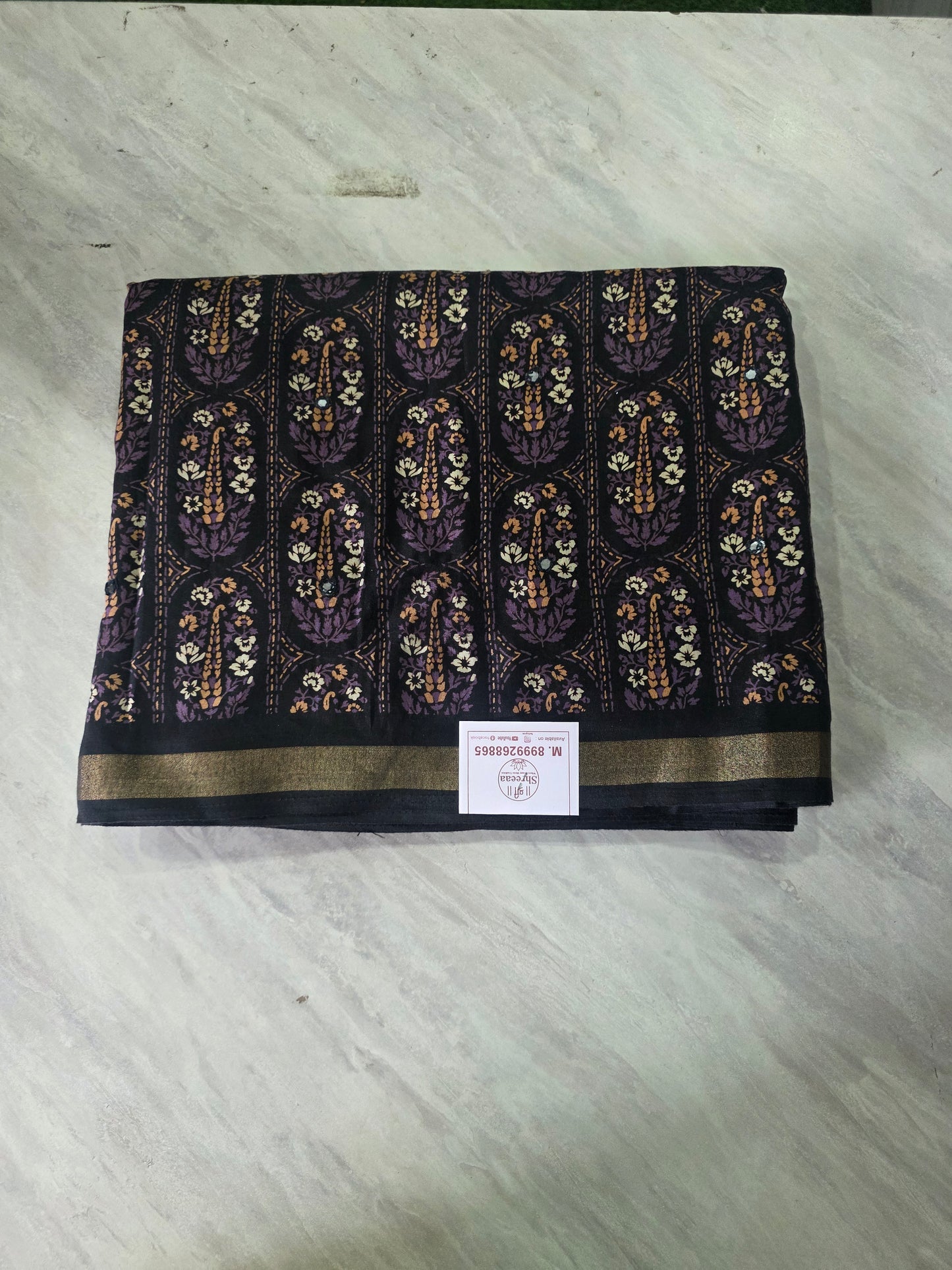 Dailywear Mulcotton Saree|| A387 || 950 ||