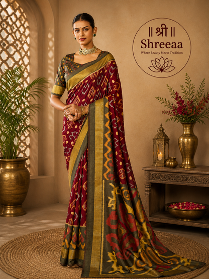 Royal Elegance  Saree Soft Silk Saree || SS803 ||