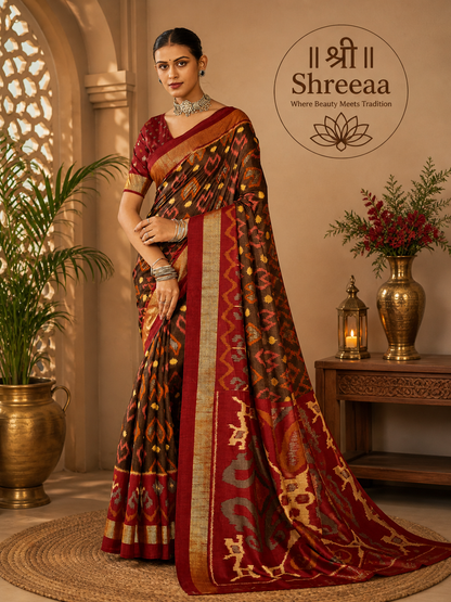 Royal Elegance  Saree Soft Silk Saree || SS803 ||