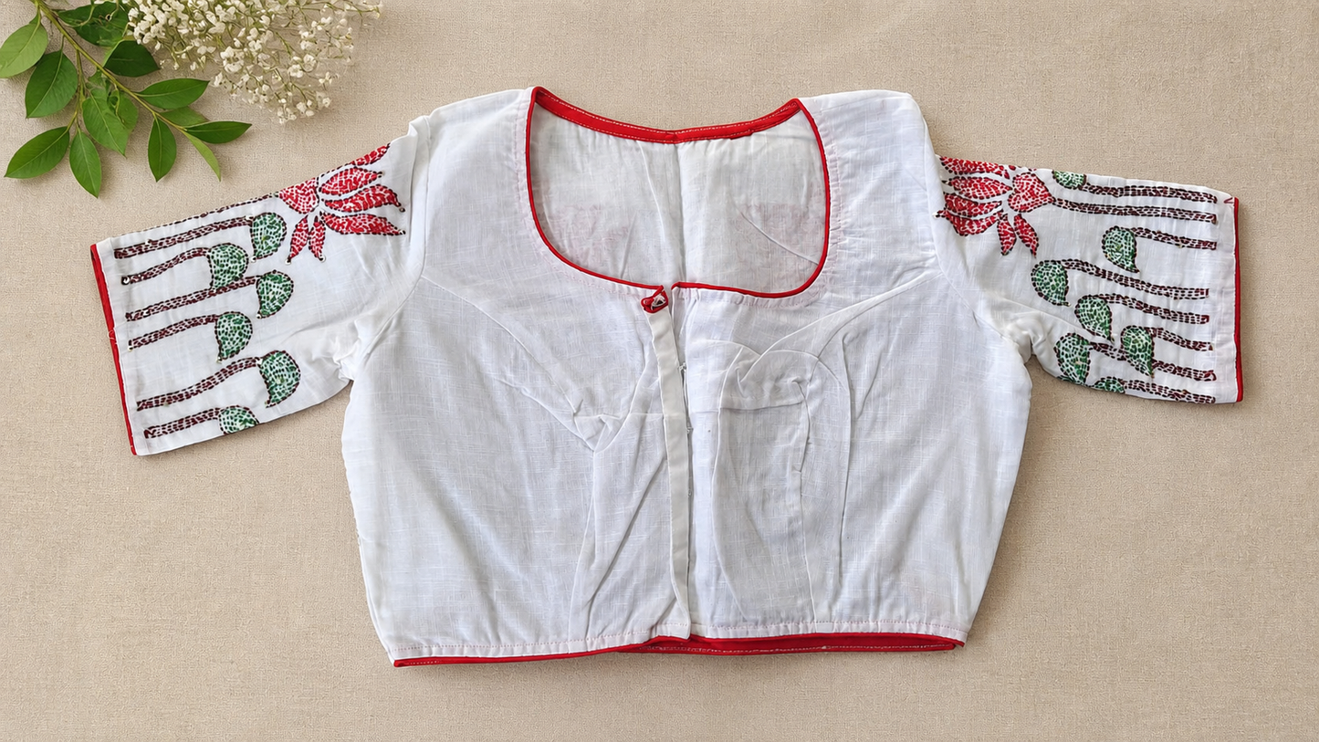 Hand Embroidery Blouse || B18 ||