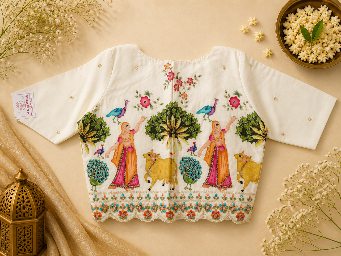 Designer Silk Blouse || B16 ||