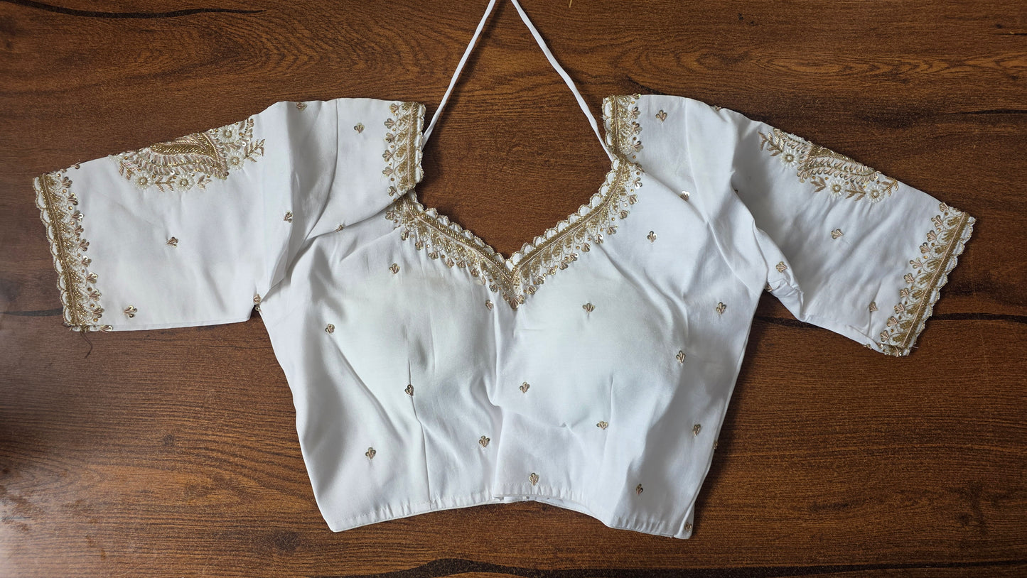 Hand Work Blouse || B36 ||