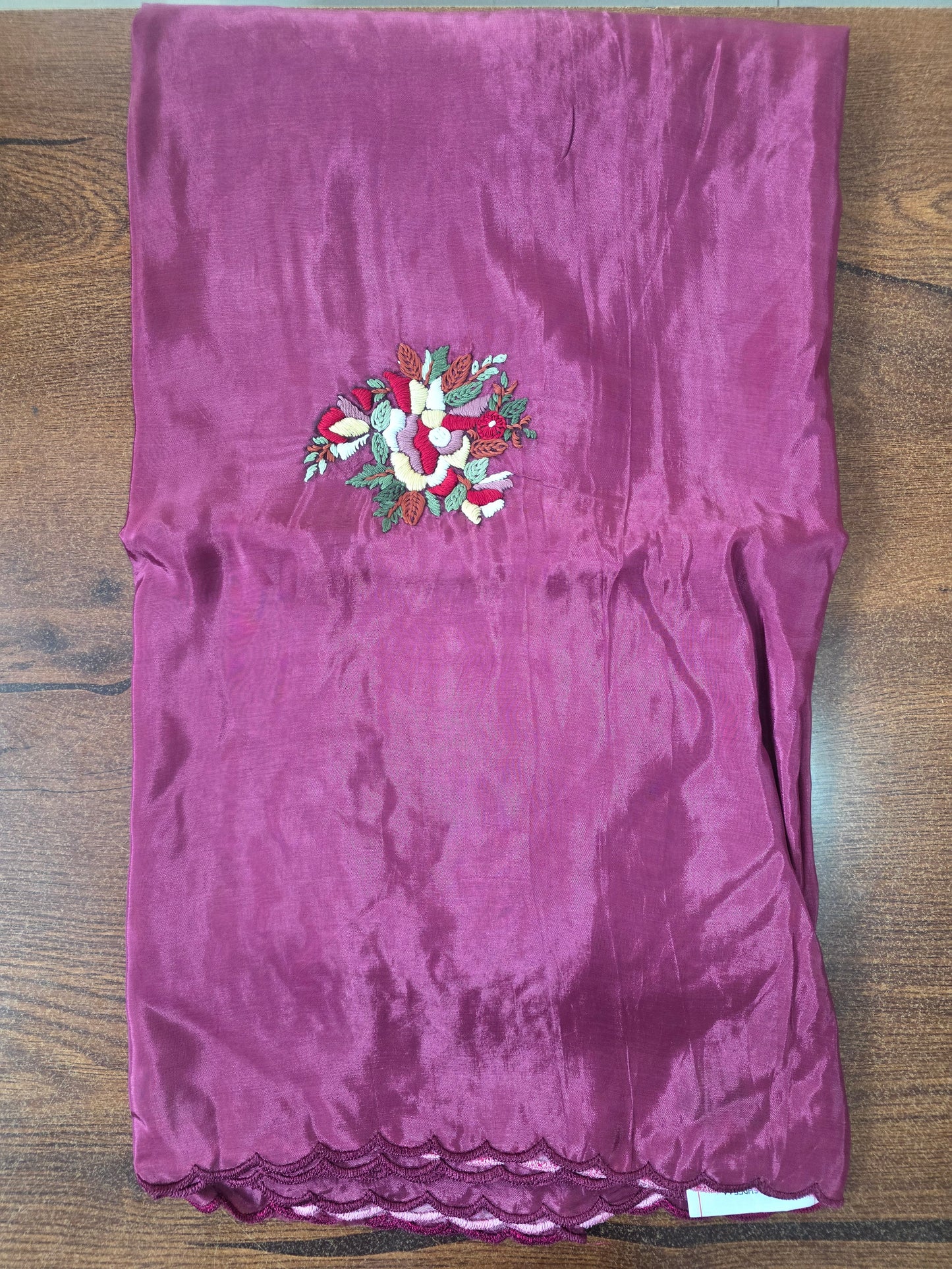 Hand Embroidery Saree || A83 ||
