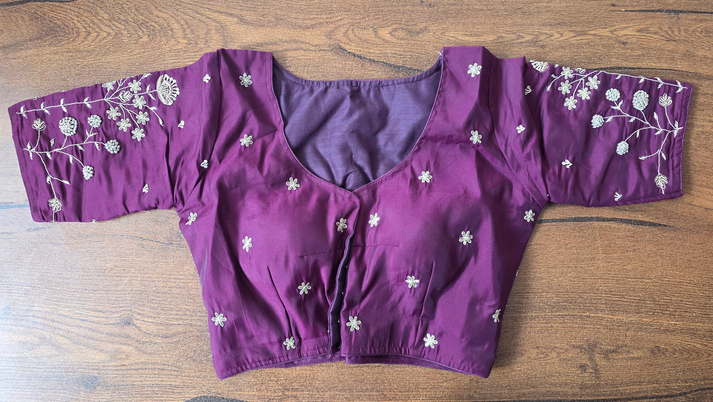 Hand Work Blouse || B37 ||